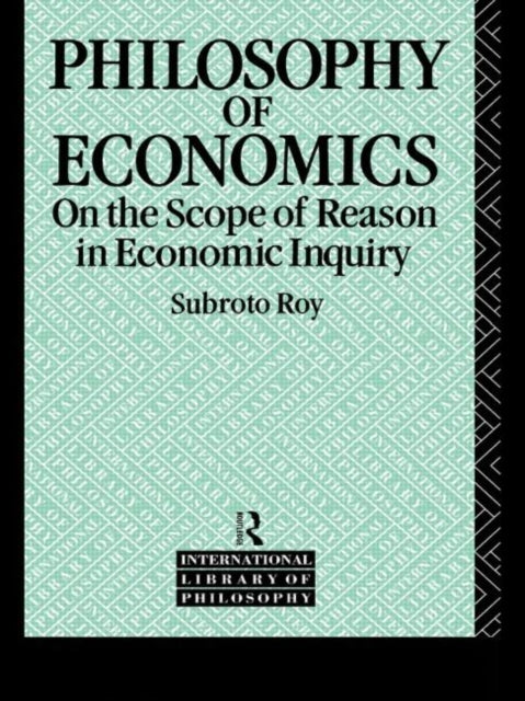 Book cover of: Philosophy of Economics