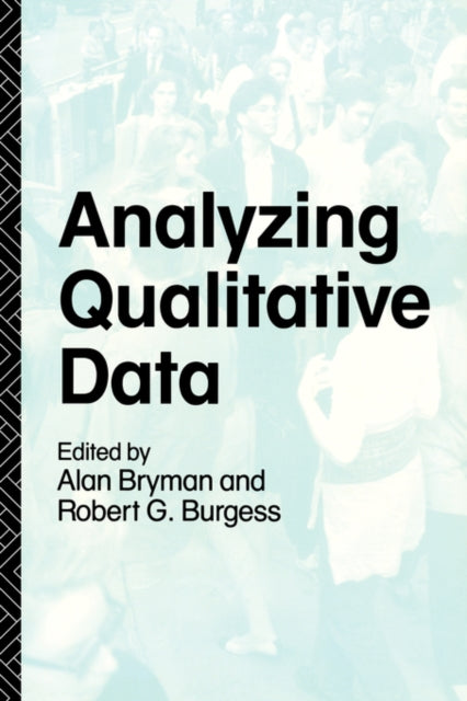 Book cover of: Analyzing Qualitative Data