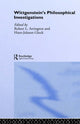 Book cover of: Wittgenstein's Philosophical Investigations. By: Robert L. Arrington