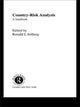 Book cover of: Country Risk Analysis. By: Ronald Solberg