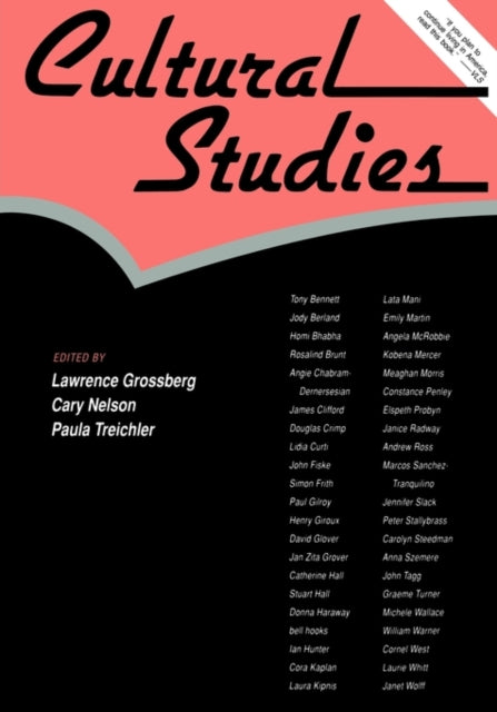 Book cover of: Cultural Studies. By: L. Grossberg