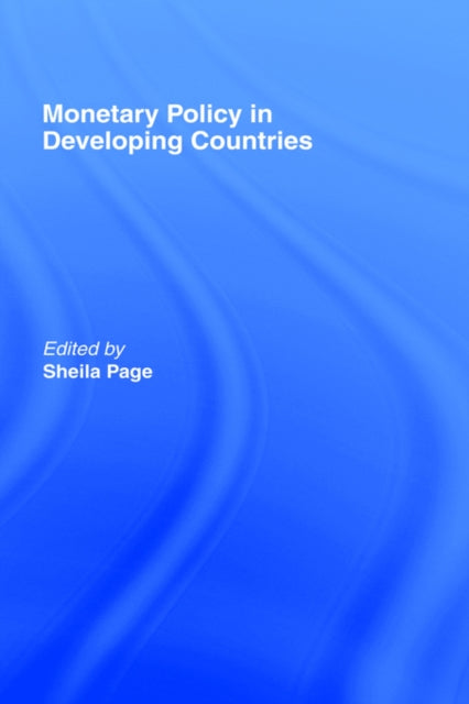 Book cover of: Monetary Policy in Developing Countries