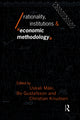 Book cover of: Rationality, Institutions and Economic Methodology