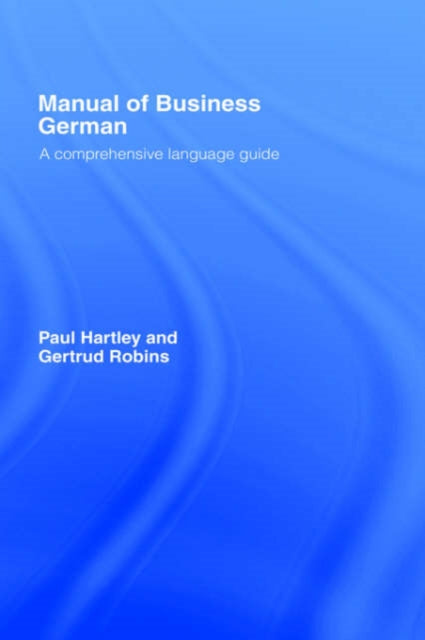 Manual of Business German