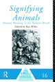 Book cover of: Signifying Animals. By: Roy Willis