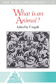 Book cover of: What is an Animal?