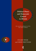 Political Power and Democratic Control in Britain