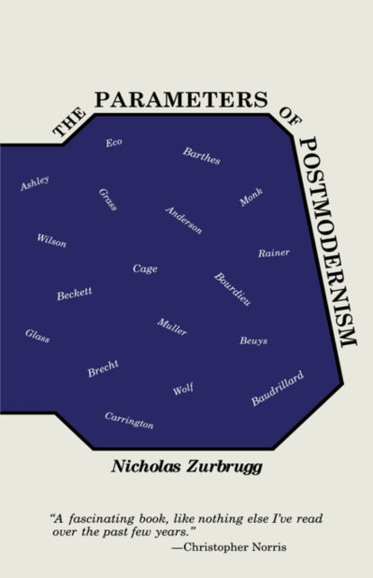 Book cover of: Parameters of Postmodernism. By: Nicholas Zurbrugg