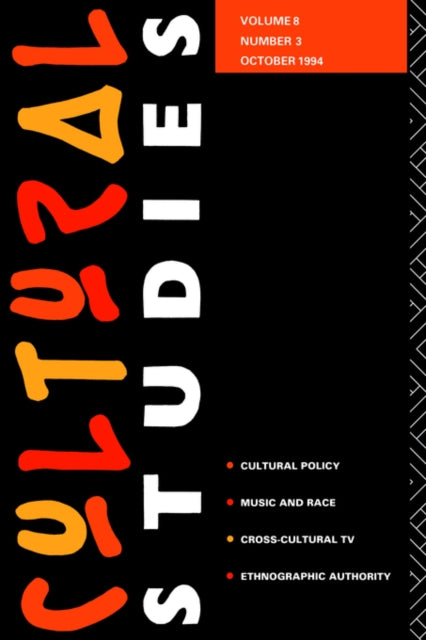 Book cover of: Cultural Studies. By: L. Grossberg