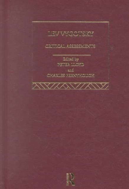 Book cover of: Lev Vygotsky. By: Peter Lloyd
