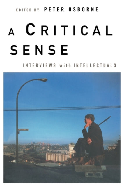 Book cover of: Critical Sense. By: Peter Osborne