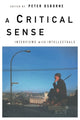 Book cover of: Critical Sense. By: Peter Osborne
