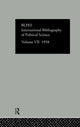 Book cover of: Intl Biblio Pol Sc 1958 Vol 7. By: Commit Social Science Doc Staff