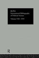 Book cover of: Intl Biblio Pol Sc 1959 Vol 8. By: Commit Social Science Doc Staff