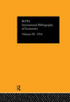 Book cover of: Intl Biblio Econom 1954 Vol 3. By: Commit Social Science Doc Staff