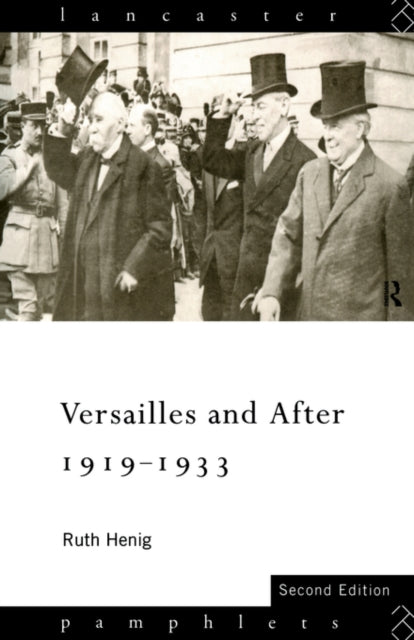 Book cover of: Versailles and After, 1919-1933