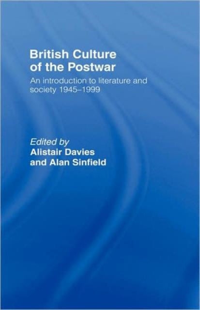 Book cover of: British Culture of the Post-War. By: A. Davies