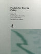 Book cover of: Models for Energy Policy