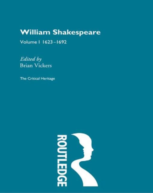 Book cover of: William Shakespeare. By: Brian Vickers