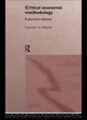 Book cover of: Critical Economic Methodology