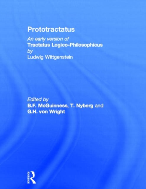 Book cover of: Prototractatus. By: Ludwig Wittgenstein
