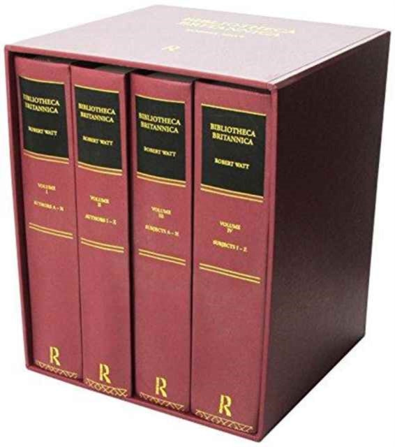 Book cover of: Bibliotheca Britannica. By: Robert Watt