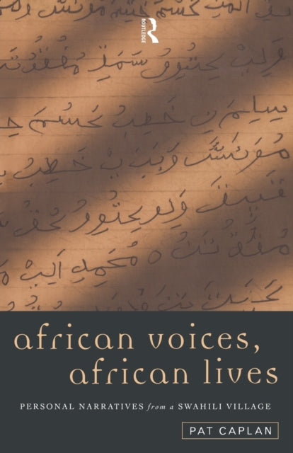 Book cover of: African Voices, African Lives