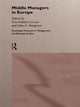 Book cover of: Middle Managers In Europe