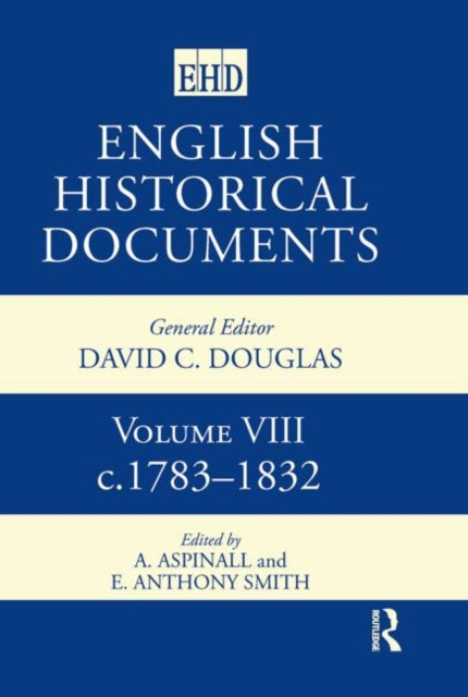 Book cover of: English Historical Documents. By: Anthony Smith