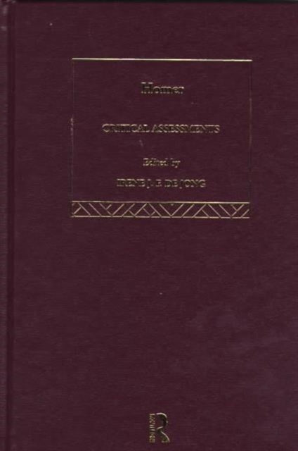 Book cover of: Homer. By: Irene De Jong