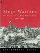 Book cover of: Siege Warfare. By: Christoph Duffy