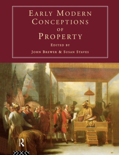 Book cover of: Early Modern Conceptions of Property