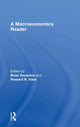Book cover of: Macroeconomics Reader. By: Brian Snowdon