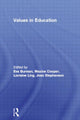 Book cover of: Values in Education. By: J. Stephenson