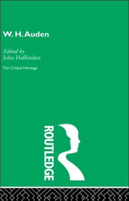 Book cover of: W.H. Auden. By: John Haffenden