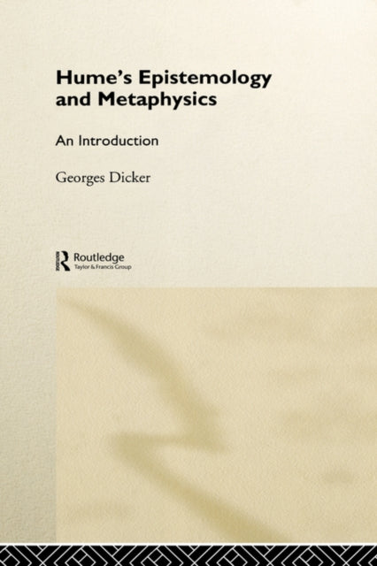 Book cover of: Hume's Epistemology and Metaphysics