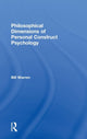 Book cover of: Philosophical Dimensions of Personal Construct Psychology