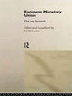 Book cover of: European Monetary Union. By: H. M. Scobie
