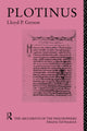 Book cover of: Plotinus-Arg Philosophers