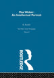 Book cover of: Max Weber:Intelct Portrait V 2. By: Bryan Turner