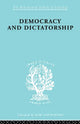 Book cover of: Democracy and Dictatorship. By: Zevedei Barbu