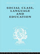 Book cover of: Social Class Language and Education. By: Denis Lawton
