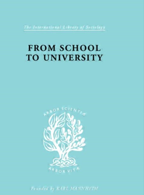 Book cover of: From School to University. By: R.R. Dale
