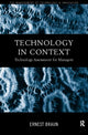 Book cover of: Technology in Context