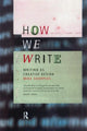 Book cover of: How We Write