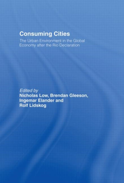 Book cover of: Consuming Cities. By: Ingemar Elander