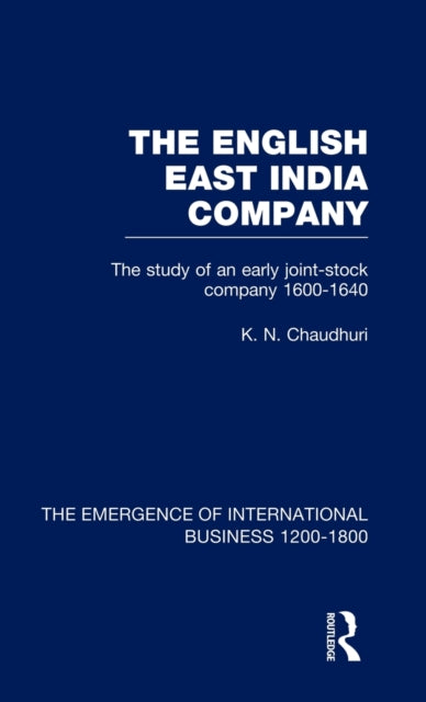 Book cover of: English East India Company V4. By: K.n. Chandhuri