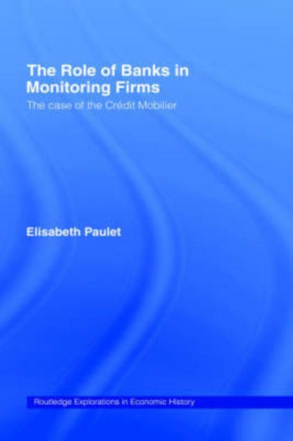 Book cover of: Role of Banks in Monitoring Firms