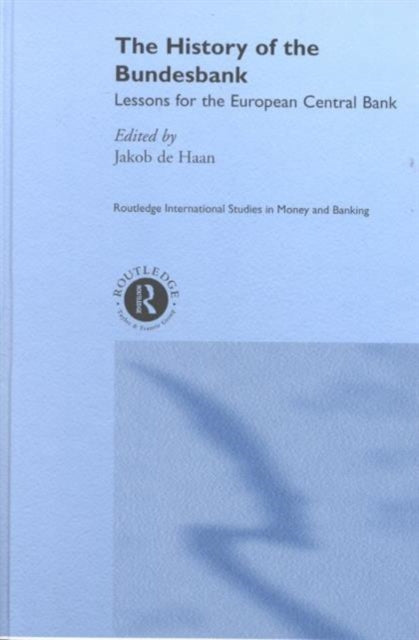 Book cover of: History of the Bundesbank. By: Jacob De Hann