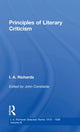 Book cover of: Principles of Literary Criticism V3